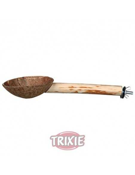 TRIXIE COMEDERO NATURAL COCO