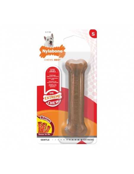 nylabone hueso  bacon