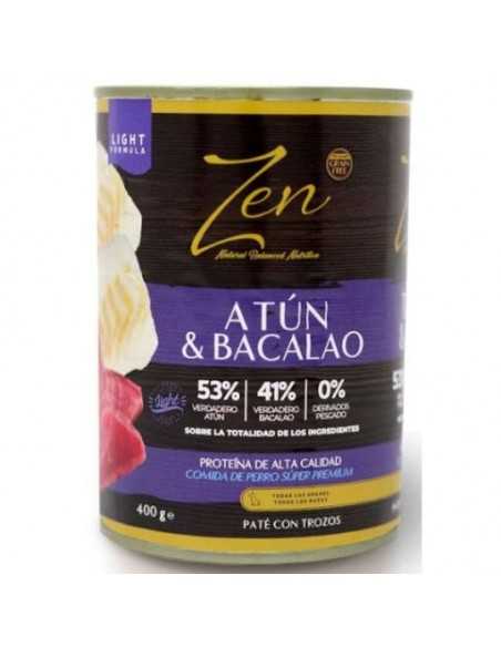 zen lata atún y bacalao 400gr