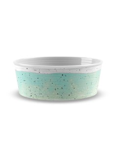 tarhong comedero verde/rosa 925ml. 2