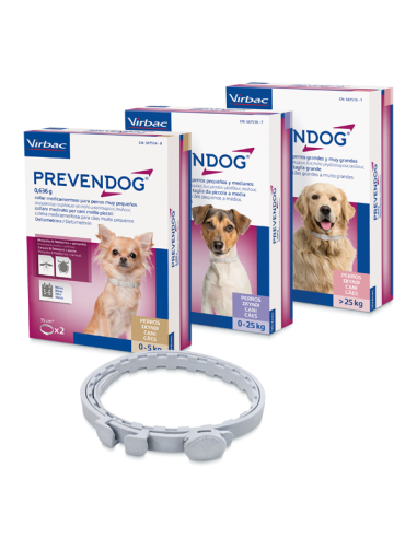 prevendog collar antiparasitario (pack 2 unidades)