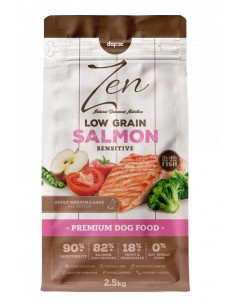zen salmon medium&large low grain