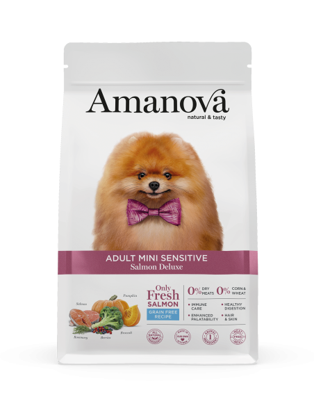 amanova salmon mini sensitive 2kg