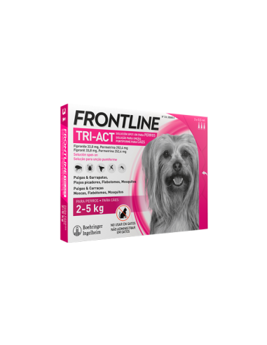 frontline tri-act caja 6 pipetas 2-5 kg