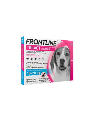 frontline tri-act caja 6 pipetas 10-20kg
