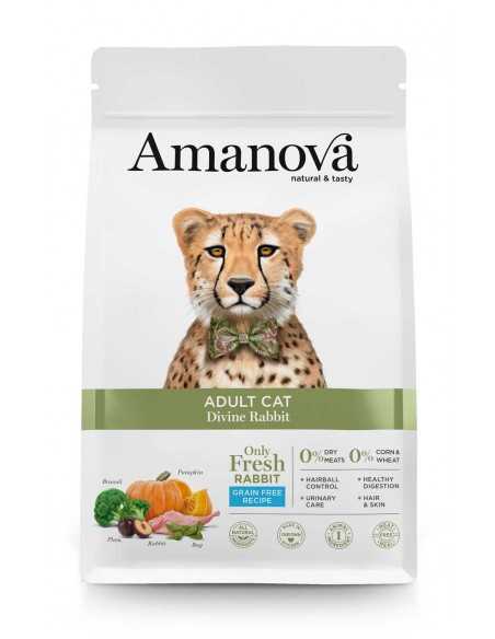 amanova pienso gato adulto conejo grain free