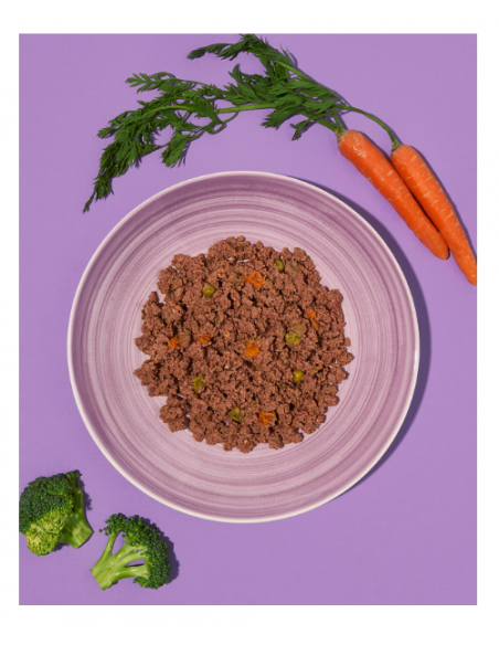 amanova ternera/pollo pouch 100gr.