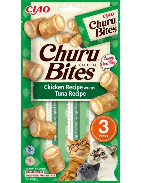 ciao churu bites snack gato pollo/atún