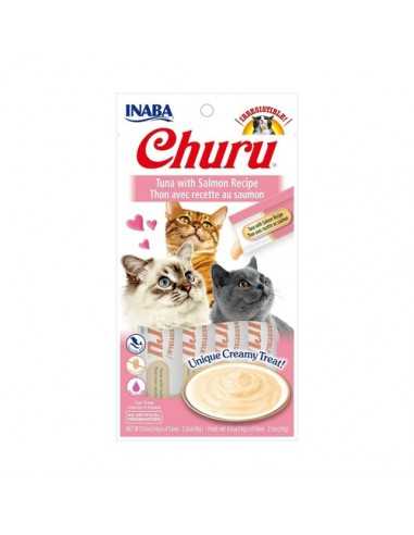 ciao churu snack gato crema suave atun/salmon