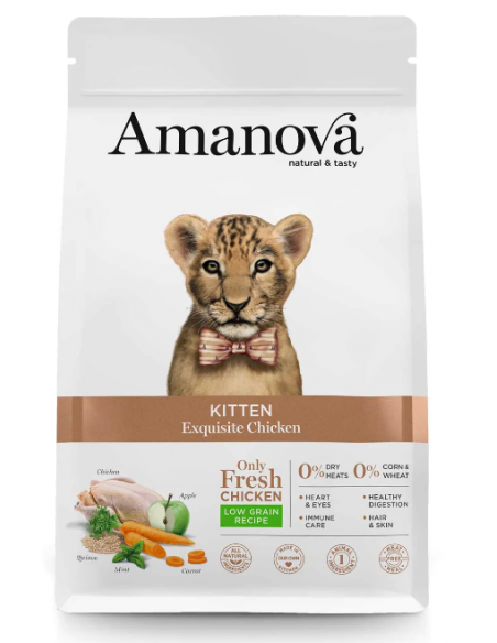 amanova pienso gato kitten pollo low grain