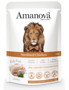 amanova pouch cat pollo grain free
