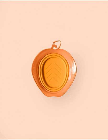 united pets leaf bowl bebedero