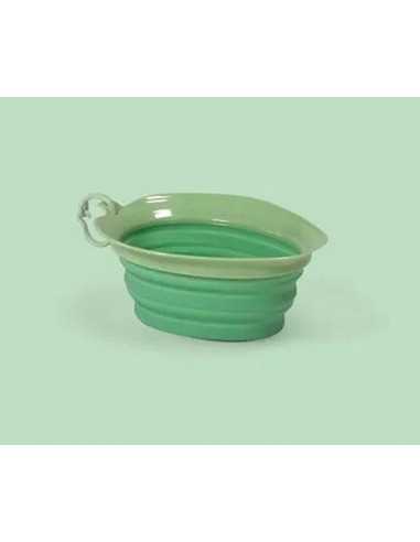 united pets leaf bowl bebedero