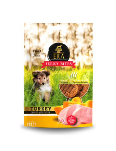 era snacks jerky grain free pavo puppy