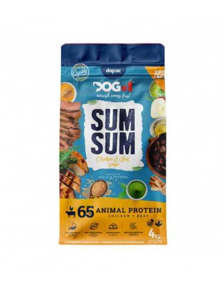 sum sum pienso pollo y ternera light/senior