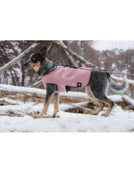 zeedog abrigo rosa