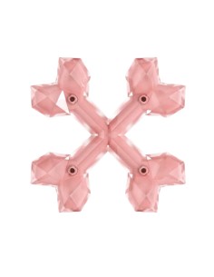 zeus duo huesos cruzados rosa pollo 15cm 2