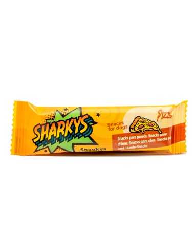 sharky snack pizza perro