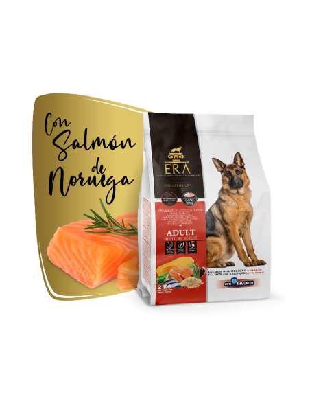 era millennium adult medium dog salmon&arenque 2kg y 12kg