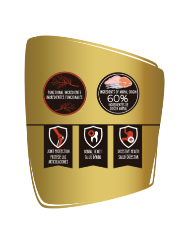 era millennium adult medium dog salmon&arenque...