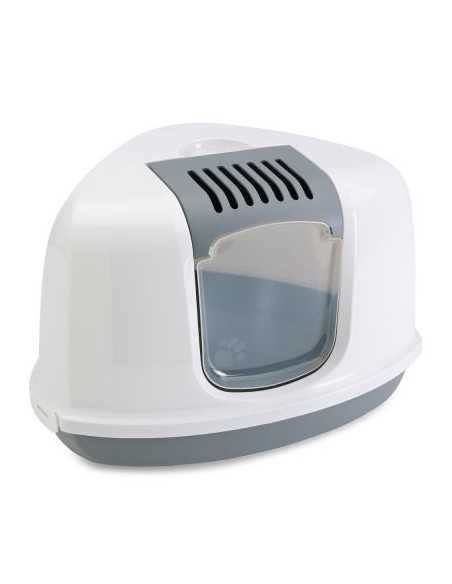 savic bandeja sanitaria esquinera cerrada color gris