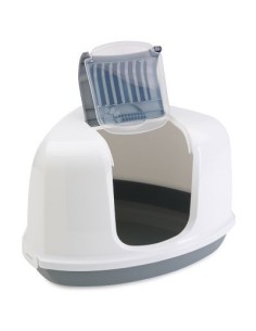 savic bandeja sanitaria esquinera cerrada color gris 2