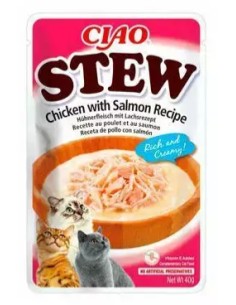 ciao pouch stew pollo/salmon