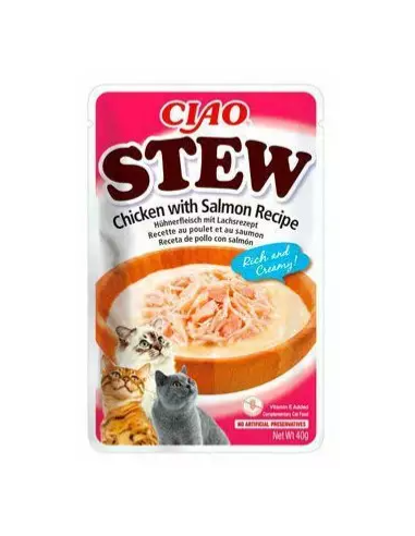 ciao pouch stew pollo/salmon