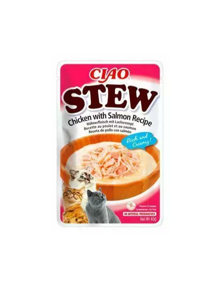 ciao pouch stew pollo/salmon