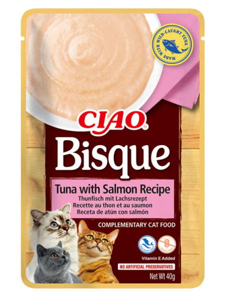ciao pouch bisque atun/salmon