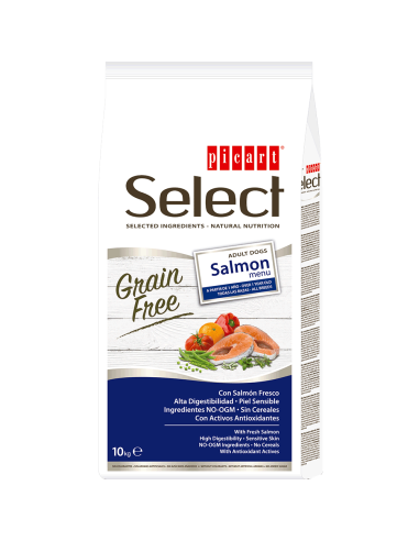 picart select adult dog salmon grain free