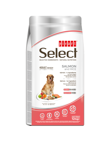 picart select dog adult sensitive salmon y arroz