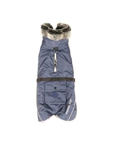 dogs aspen jacket abrigo impermeable azul