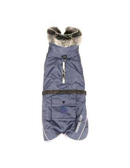 dogs aspen jacket abrigo impermeable azul