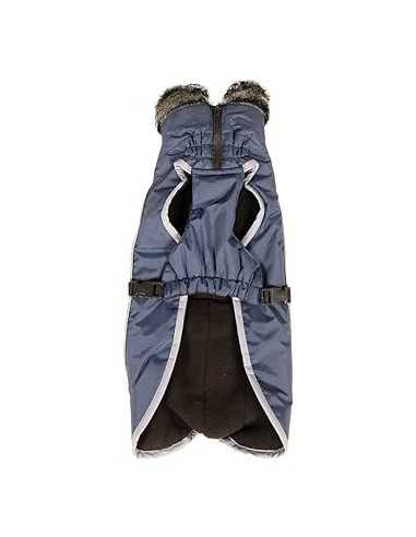 dogs aspen jacket abrigo impermeable azul