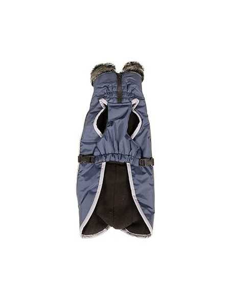 dogs aspen jacket abrigo impermeable azul
