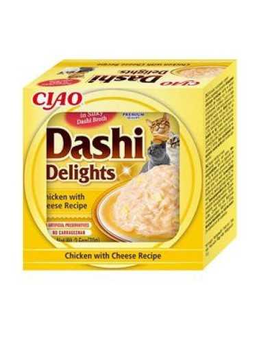 ciao dashi delights pollo y queso 70gr.