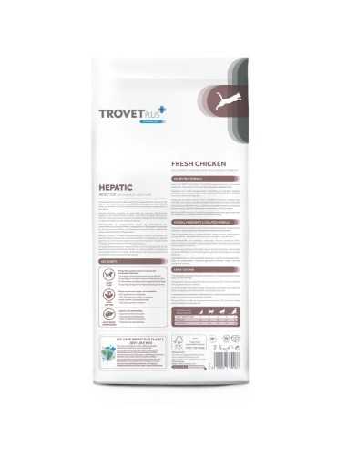 trovet plus pienso gato hepático pollo 2,5kg