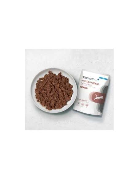 trovet plus gato alimento humedo completo hipoalergénico pavo 85gr
