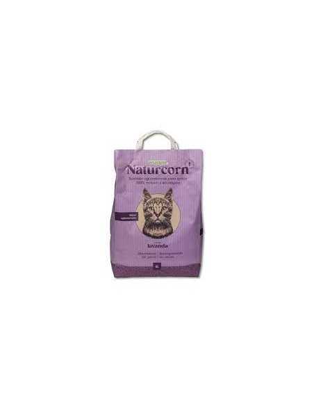 wuapu naturcorn 6l absorbente gatos lavanda