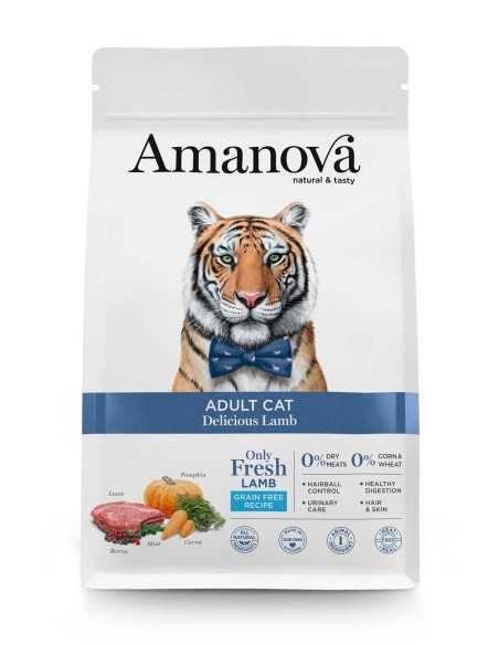 amanova pienso gato adulto cordero grain free