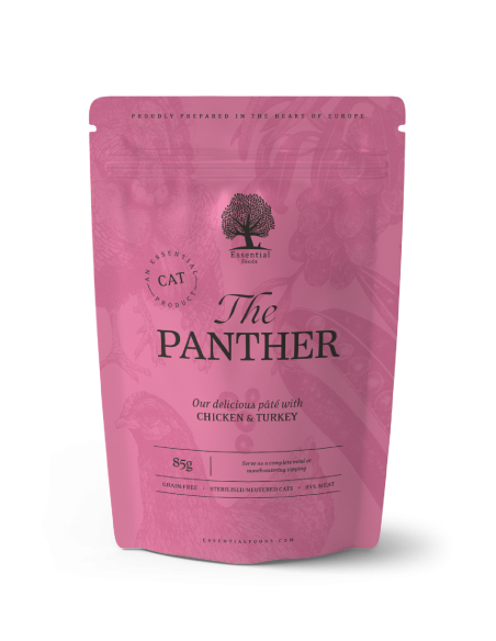 essential pouch paté panther 85gr.