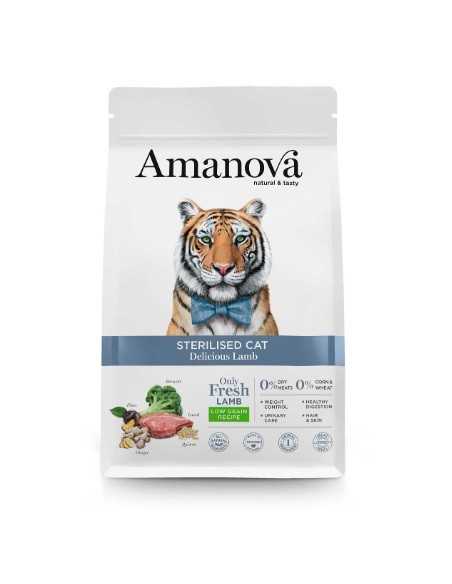 amanova pienso gato esterilizado cordero low grain