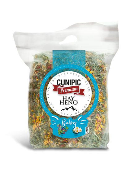 cunipic heno premium fruits & vegetables de los pirineos 700gr