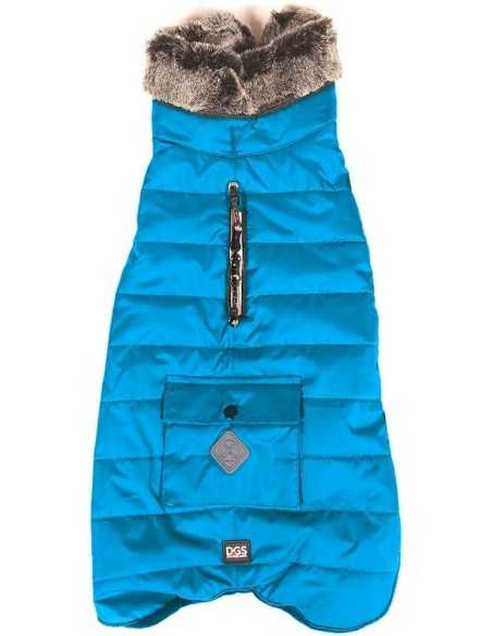 dogs hemlock jacket abrigo impermeable azul