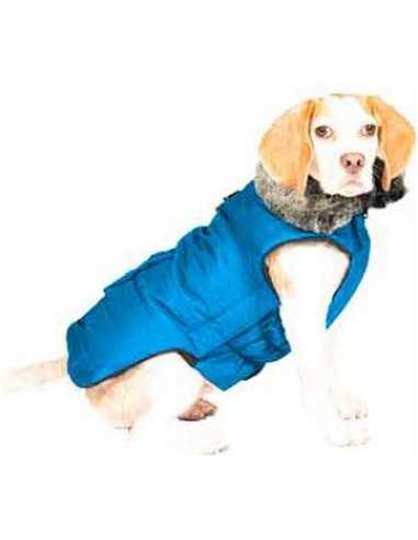 dogs hemlock jacket abrigo impermeable azul