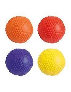 gloria dog toy pelota futbol colores surtidos 2