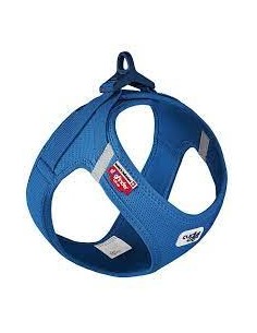 curli arnés azul oscuro