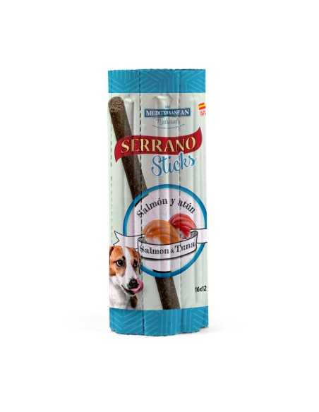 serrano sticks de salmon y atun 16ud.