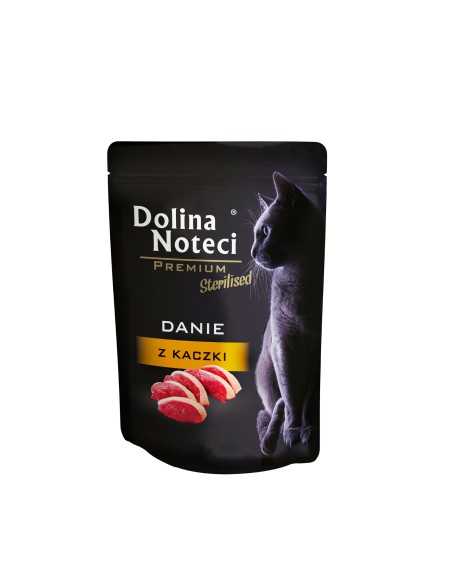 dolina noteci pouch gato adulto esterilizado pato 85gr.